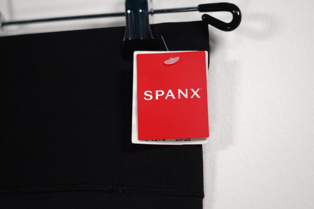Spanx Leggings XS Seamless Moto Very Black Compression NWT