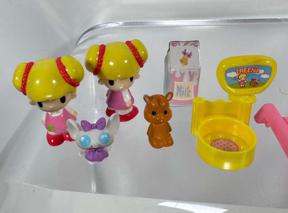 Takara Treena Koeda Chan Figure Friends Lot Treehouse Accessories