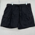 The North Face Class V Cargo Shorts XXL Mens Black Hiking Nylon Stretch 8”