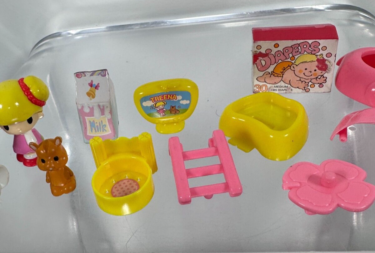 Takara Treena Koeda Chan Figure Friends Lot Treehouse Accessories