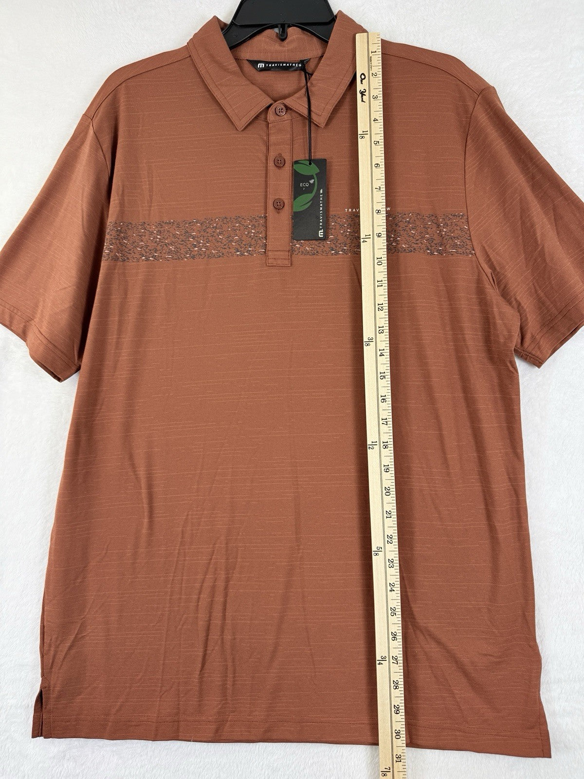 Travis Mathew Golf Polo Shirt Large Mens TravisMathew Matthew The Heater New NWT