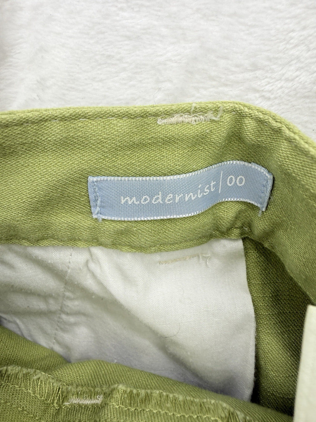 Sigrid Olsen Modernist Jeans 4 Womens Bright Green Straight Leg