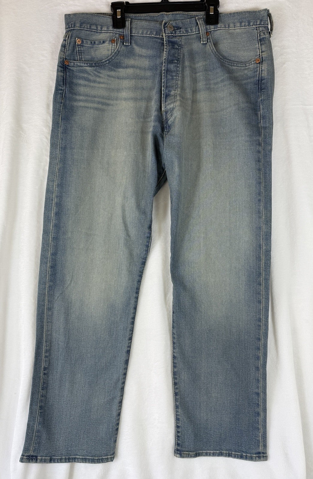 Levis 501 36x30 Mens Jeans Light Blue Levi’s Button Fly