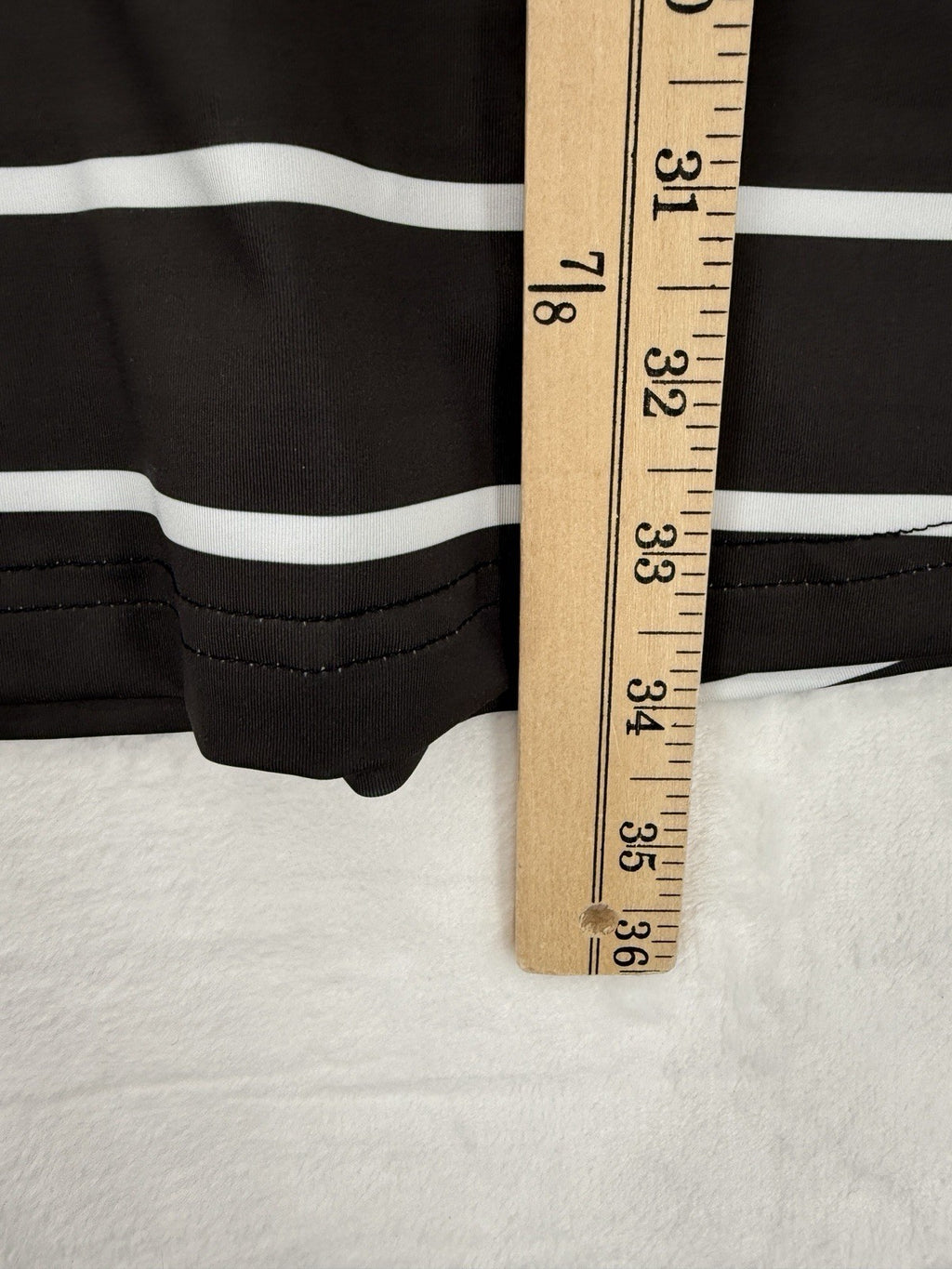 Ana Claire Dress Small Active Sleeveless Polo Black White Shift Clare Women New
