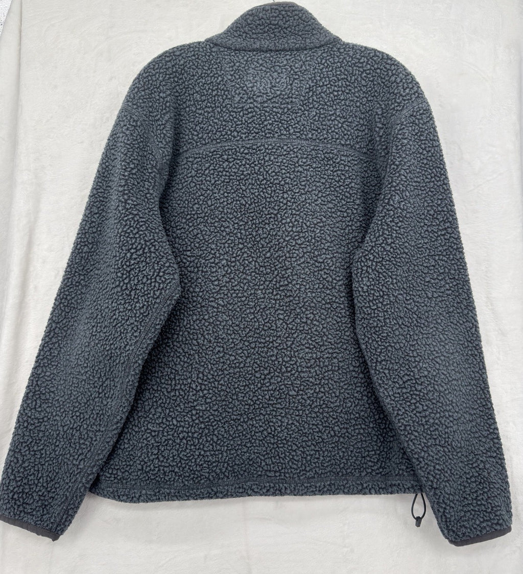 Carhartt Relaxed Fleece Fit Pullover Large Mens Blue Gray Seaside Heather