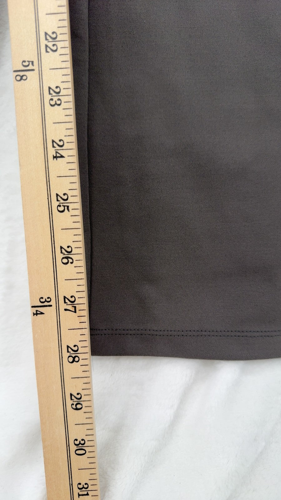 Halara Pants Large Flex High Waisted Pull On Slight Flare Gray Womens New NWT