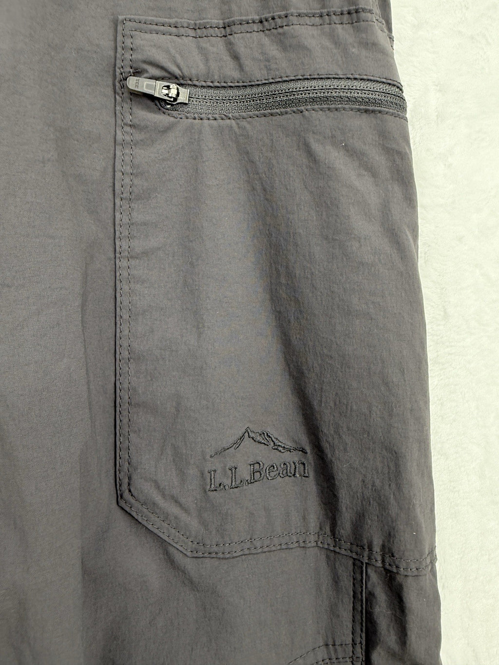 LL Bean Cresta Pants 35x32 Mens Hiking Water Resistant Utility Cargo Nylon
