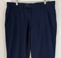 Guide London Dress Pants 34R 34 34x29 Mens Blue Herringbone Lightweight