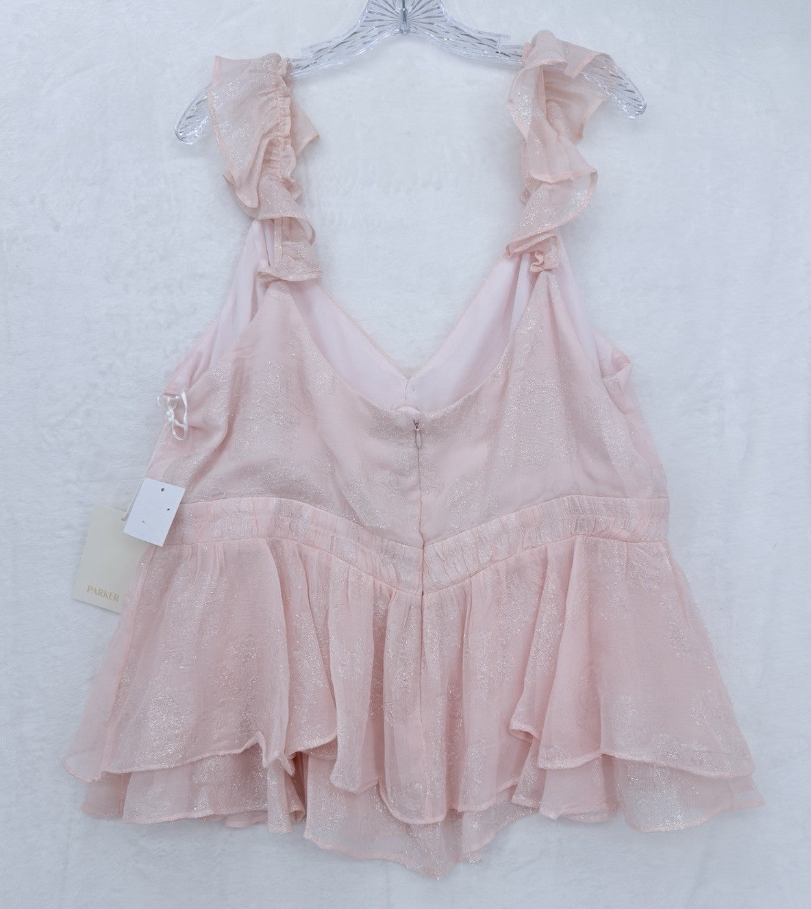 Whimsical Fairy Tops Women XXL Pink Fairycore Pink Cami Cottagecore New NWT