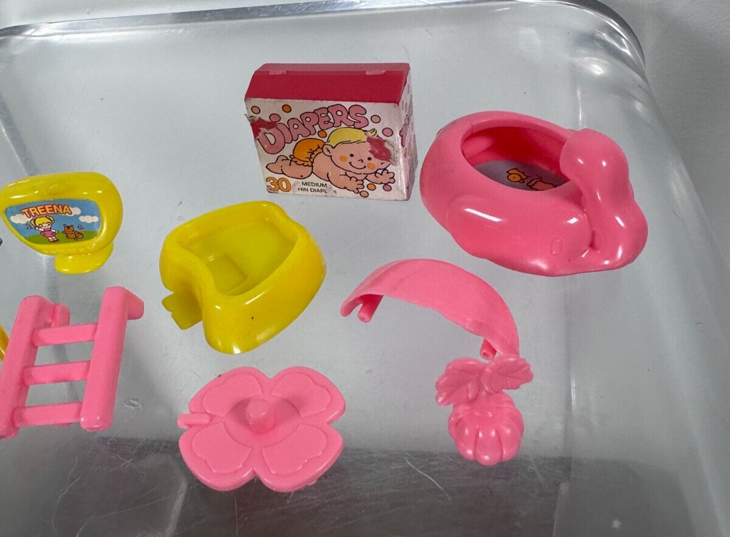 Takara Treena Koeda Chan Figure Friends Lot Treehouse Accessories