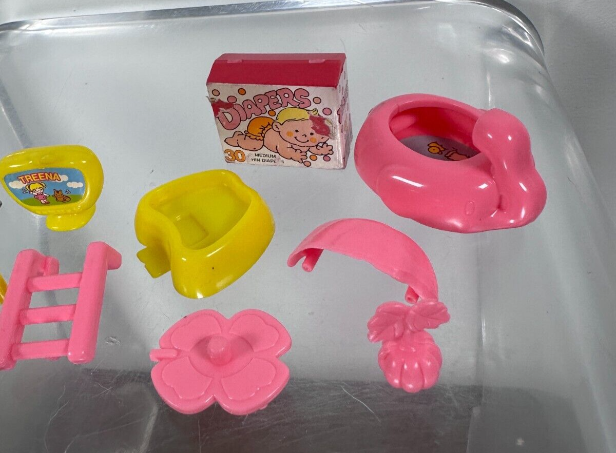 Takara Treena Koeda Chan Figure Friends Lot Treehouse Accessories