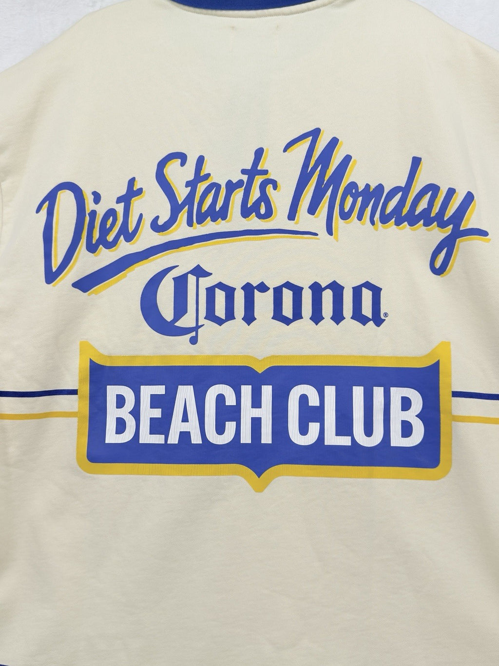 Diet Starts Monday x Corona Beach Club Polo Shirt XL Mens Short Sleeve New NWT