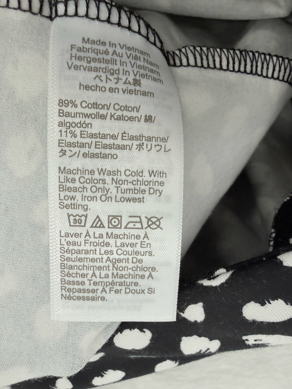J Crew Everyday Leggings Small Black White Polka Dot Full Length Womens New NWT