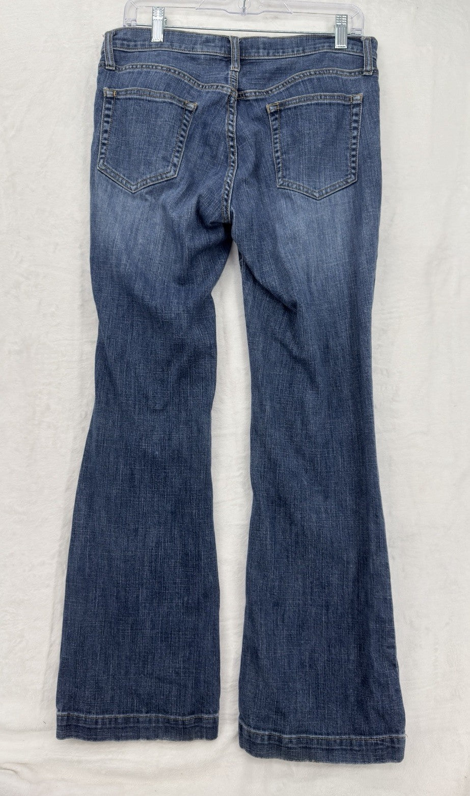 Vintage Gap Long And Lean Jeans 8 Womens Blue Bootcut Stretch