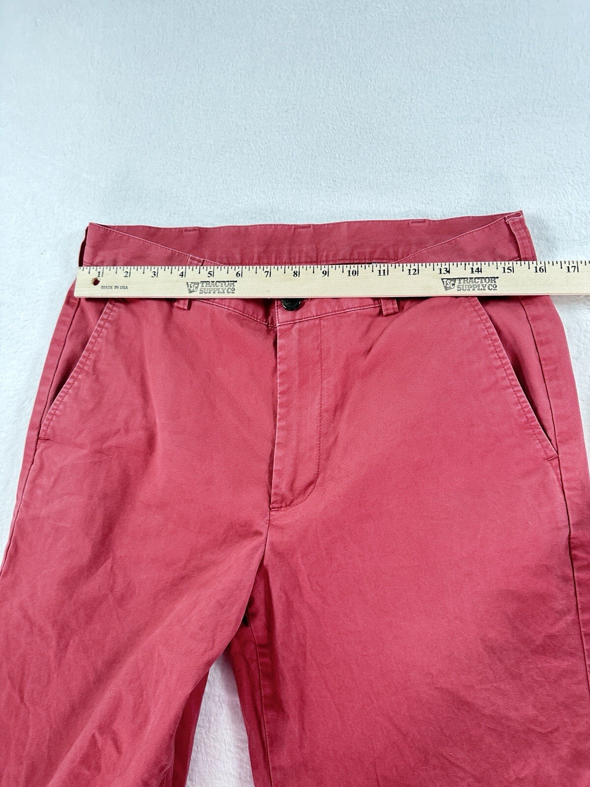 Brooks Brothers 346 Pants 30x29 Pink Cotton Chinos Men’s