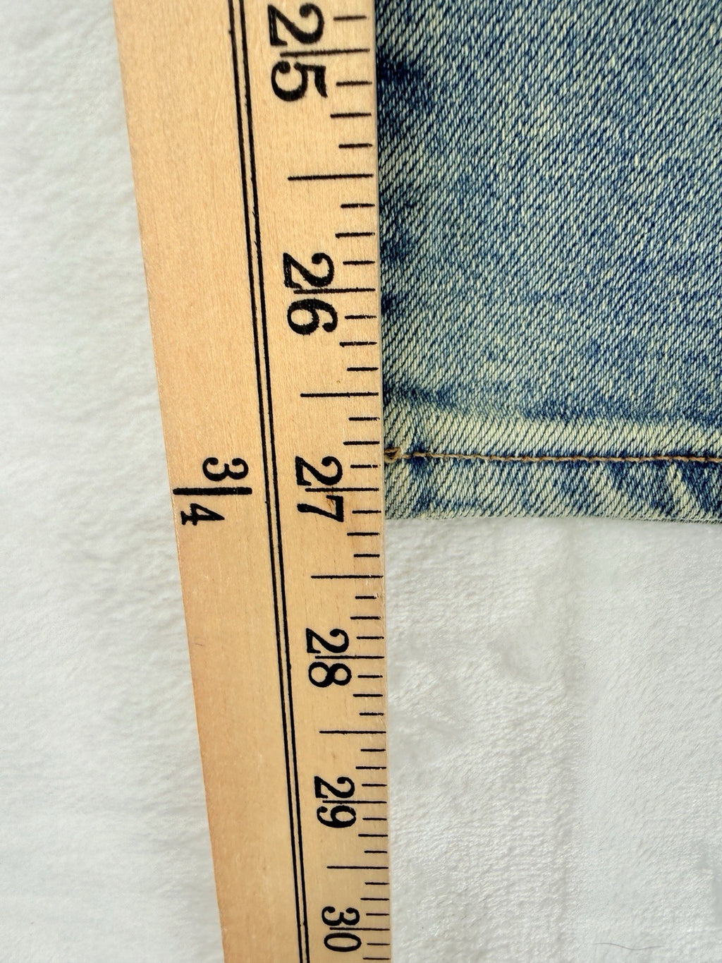 J Crew Curvy Toothpick Jeans 25 Womens Blue Denim High Rise