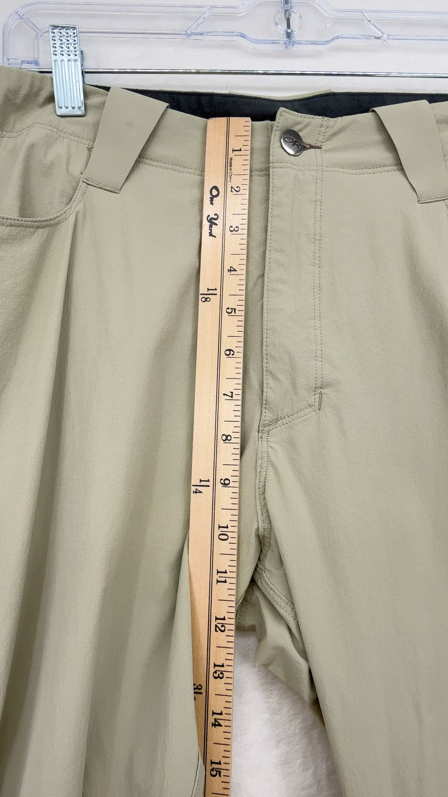 Outdoor Research Ferrosi Pants 36x31 Mens Khaki Nylon Stretch Hiking Gorpcore