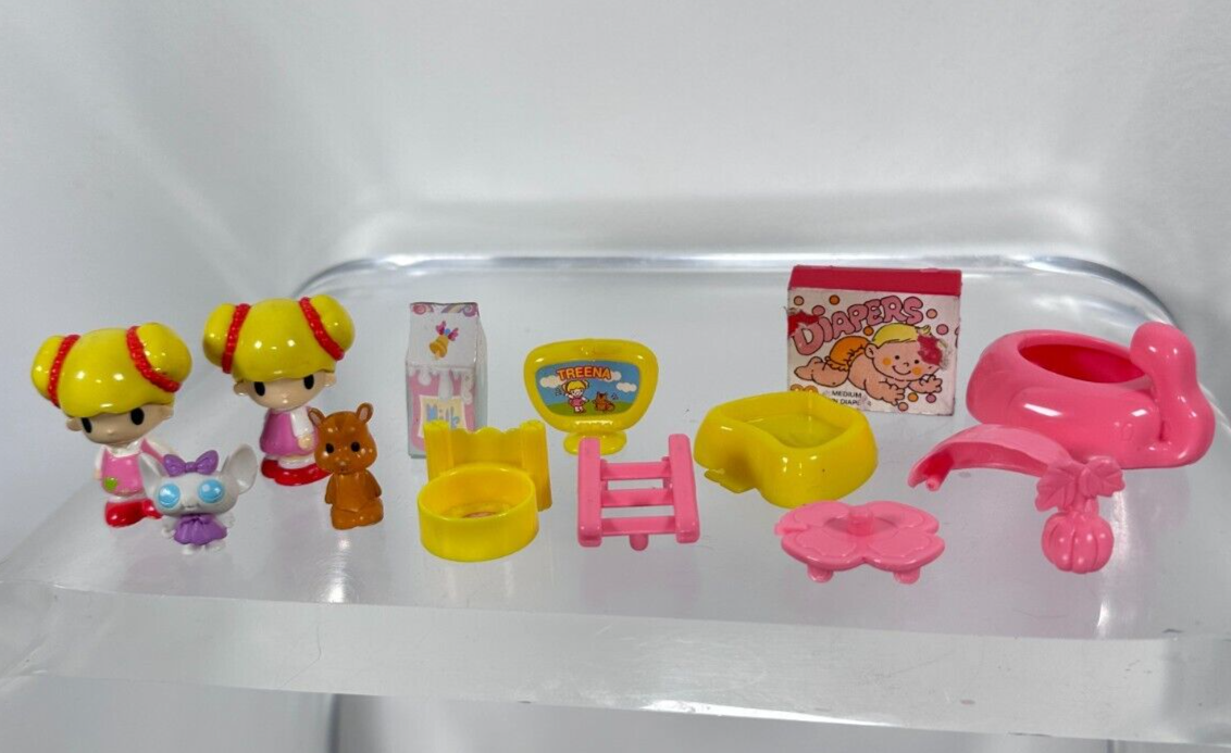 Takara Treena Koeda Chan Figure Friends Lot Treehouse Accessories