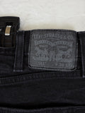 Levis 511 38x32 Jeans Mens Slim Stretch Black