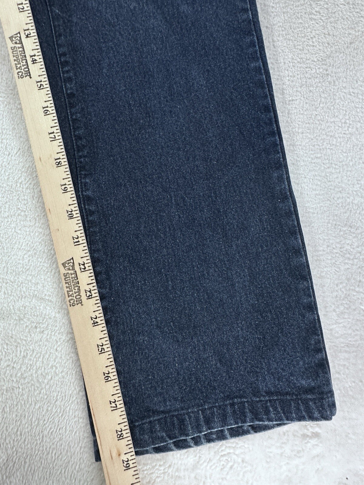 Appleseeds Jeans 12 Boot Cut Womens Dark Blue Denim Stretch