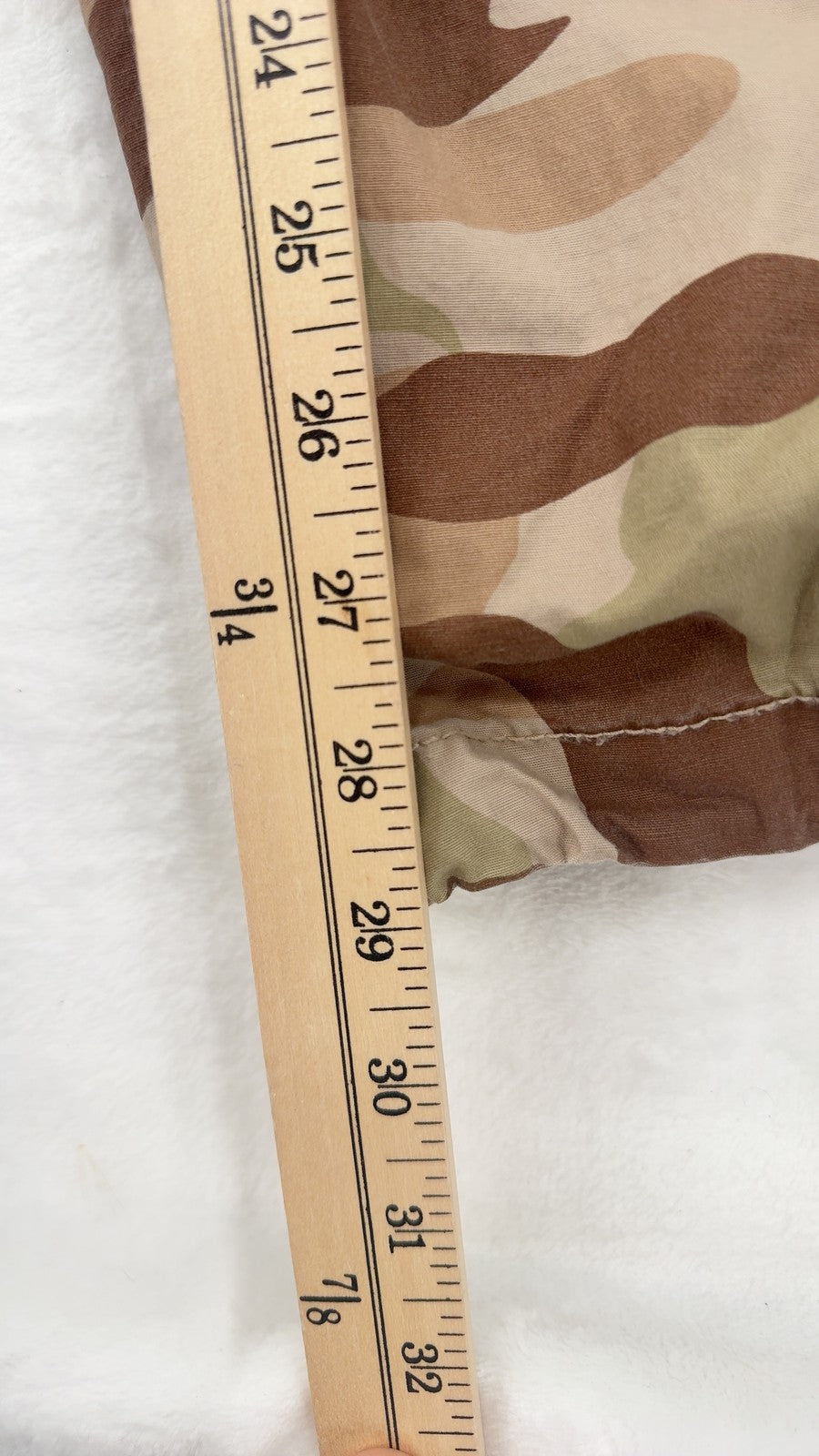 American Eagle Outfitters Drawstring Camo Cargo Jogger Pants Small Womens