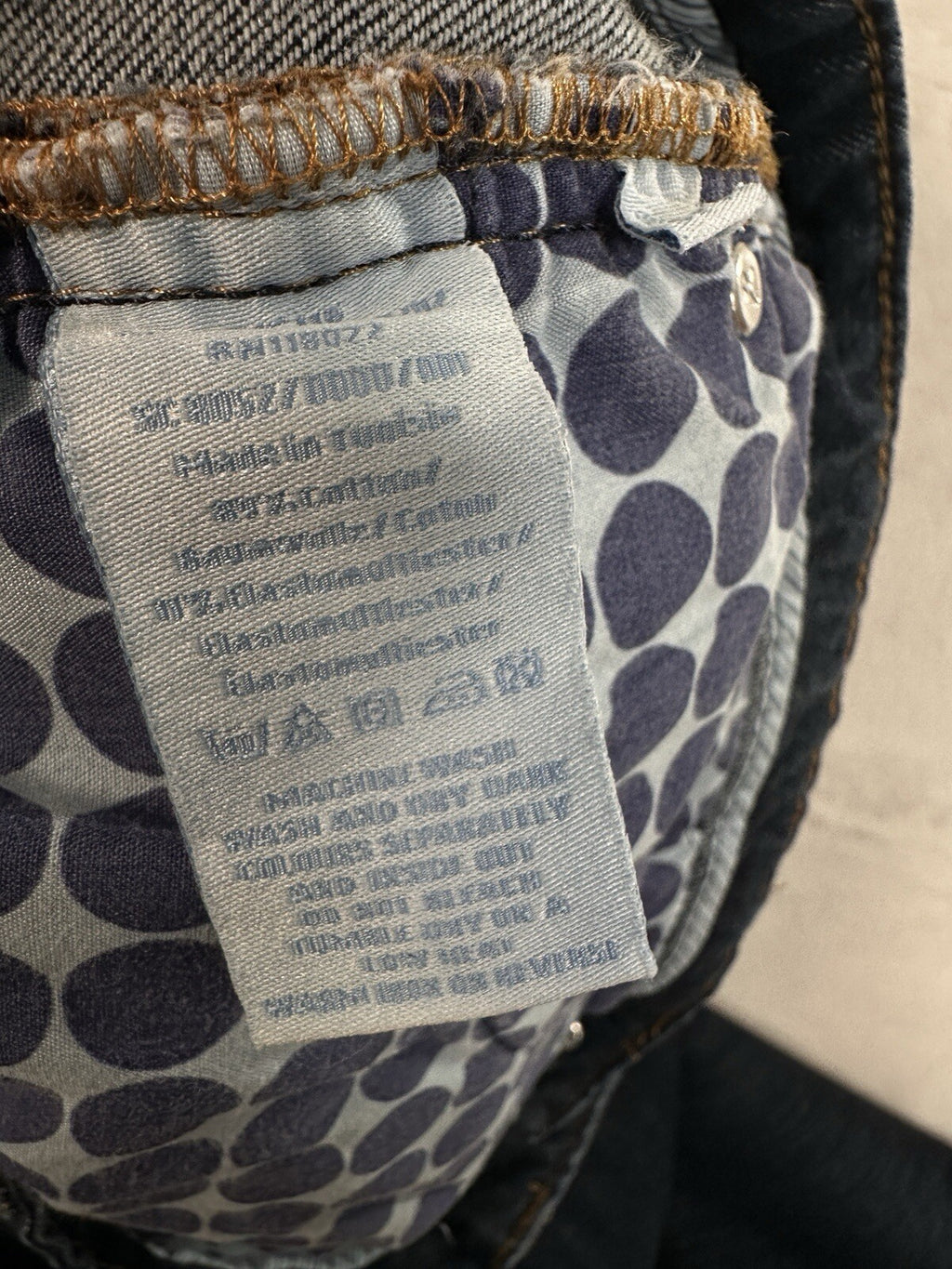 Boden Jeans 6L 6 Long Tall Womens Straight Leg Dark Denim