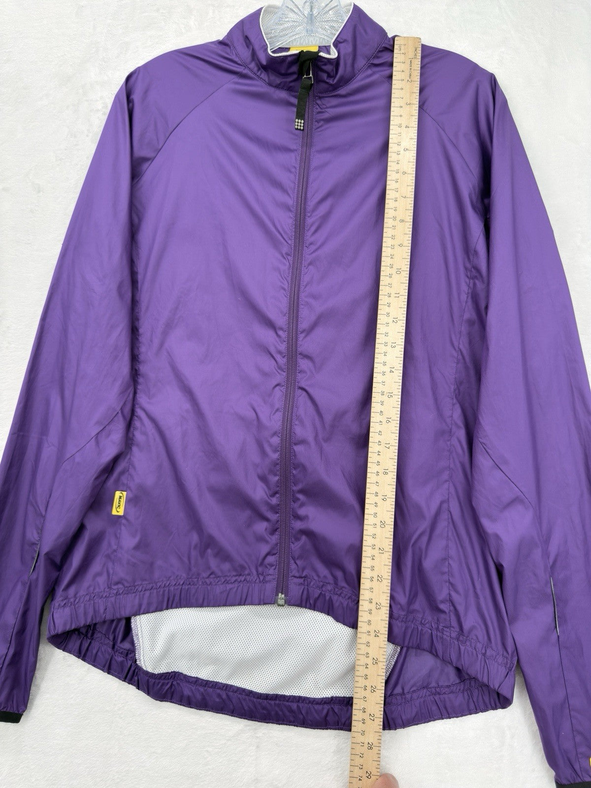 Mavic Jacket XL Womens Cloud Wind SL Shell Cycling Purple Lightweight