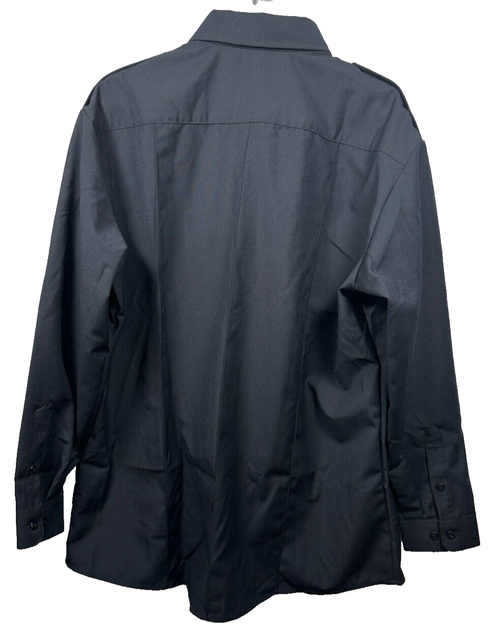 Blauer Wool Shirt Mens 17 36-37 Police Uniform 8450 Dark Navy Blue Mens NEW