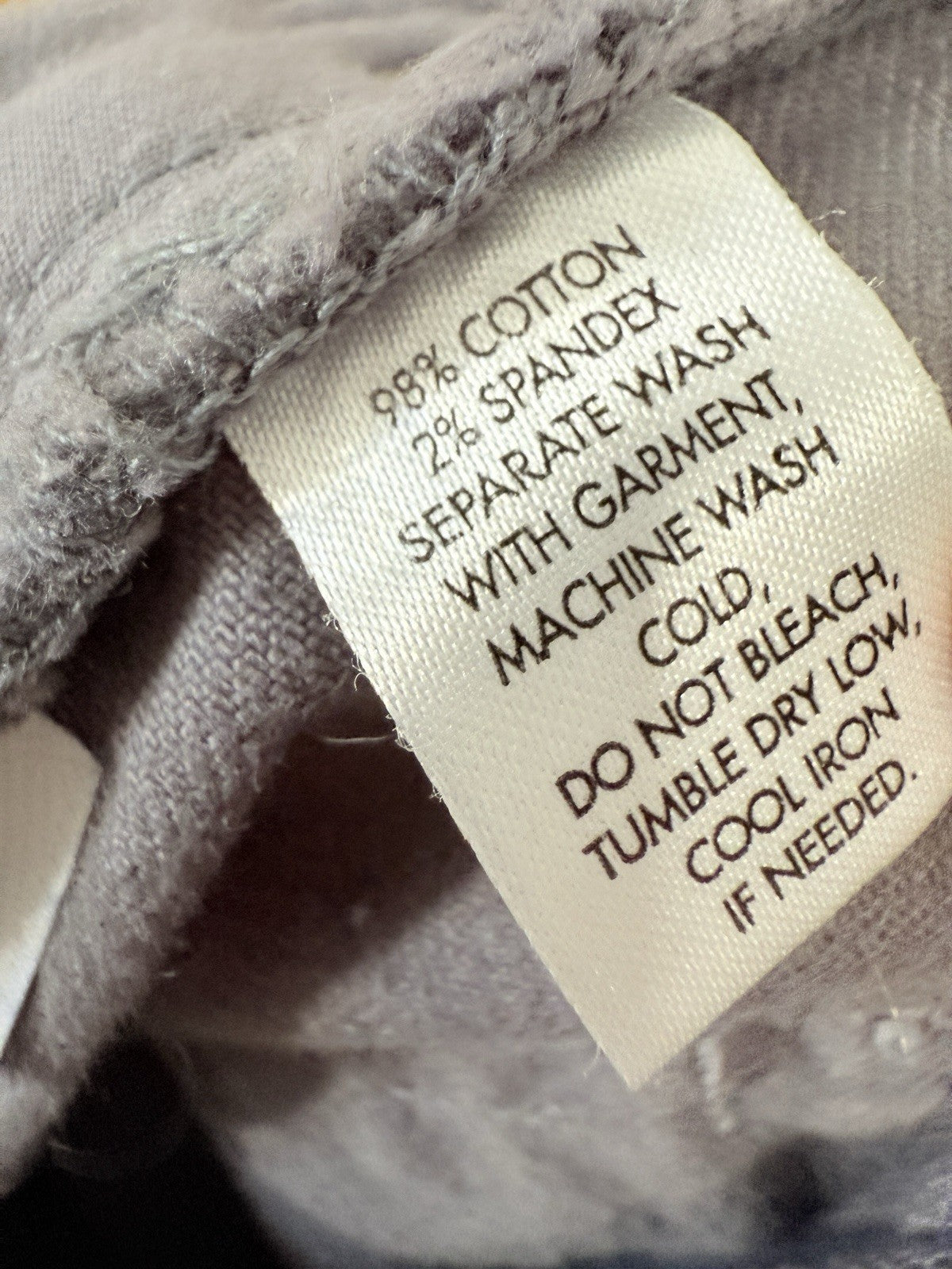 Ann Taylor Loft Denim Skirt 6 Gray Jean Women