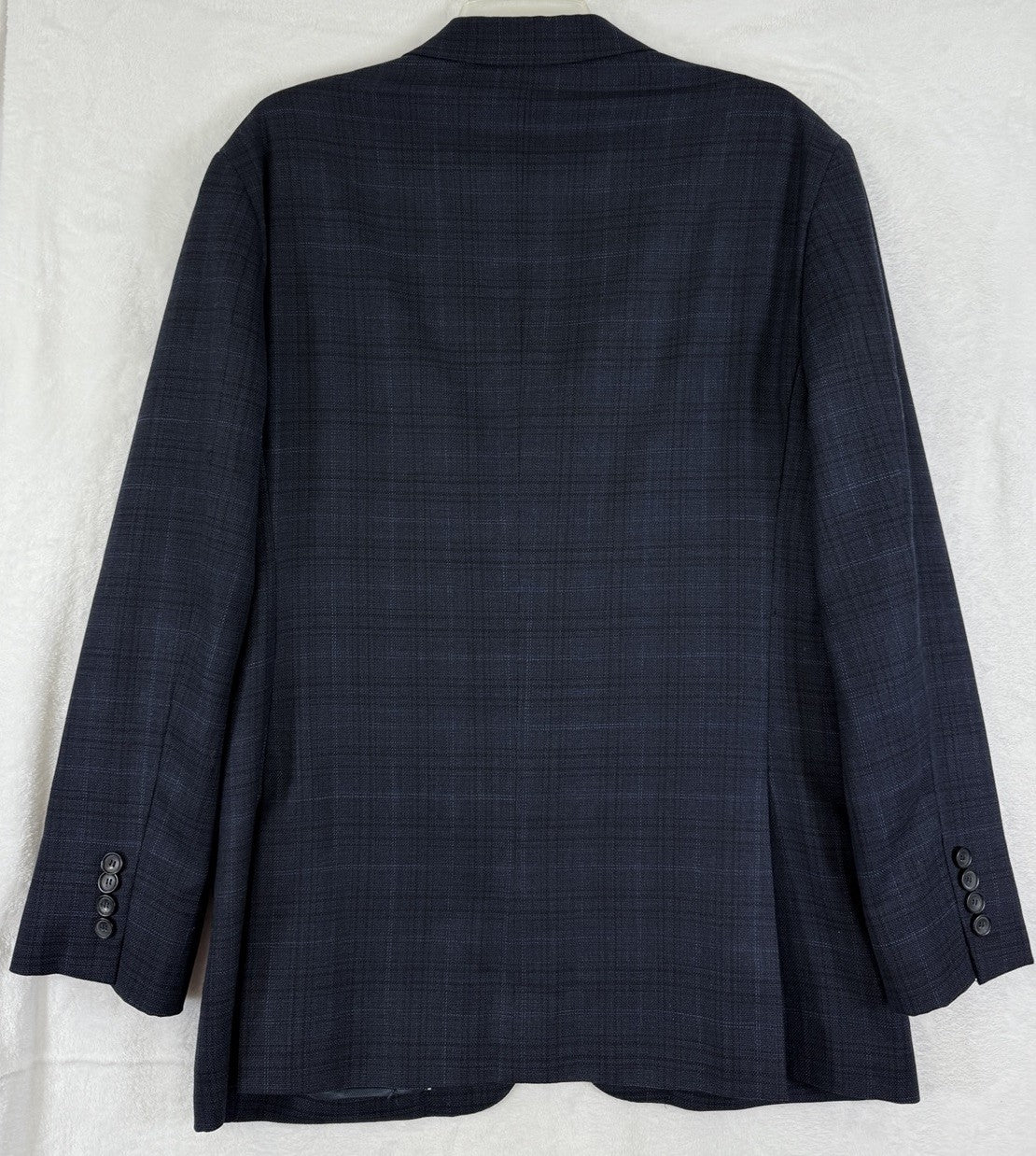 Awareness Kenneth Cole Blazer 40R Blue Suit Jacket Sport Coat Wool Blend Men