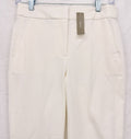 J Crew Hayden Kickout Crop Pants 0 Womens Bi-Stretch Cotton Ivory New NWT