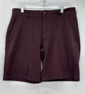 Mugsy Shorts 32 Ports 9” Maroon Chino Mens