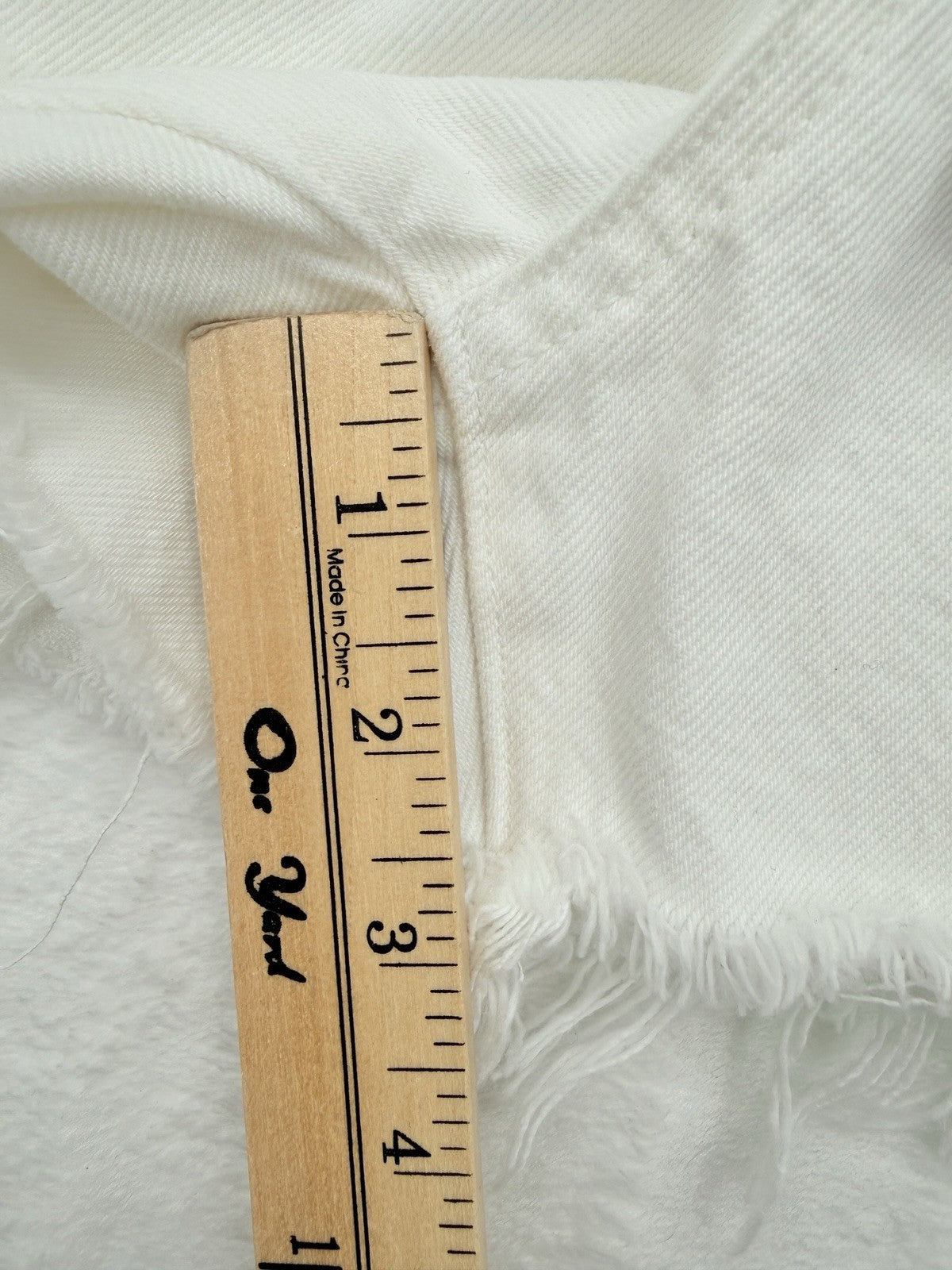 Pistola Los Angeles Shorts 24 White Nova High Rise 100% Cotton Womens New NWT