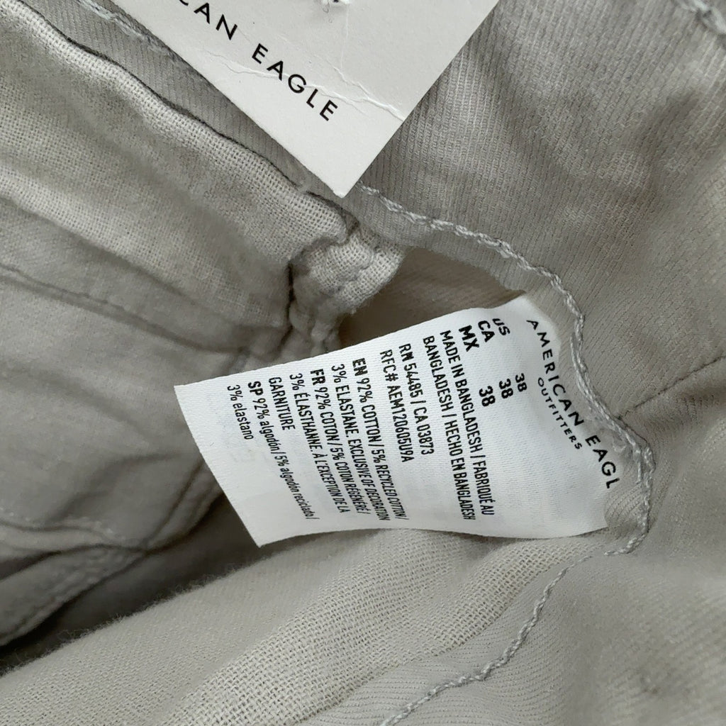 American Eagle Outfitters Lived In Khaki Shorts 38 Mens Beige Flex New NWT