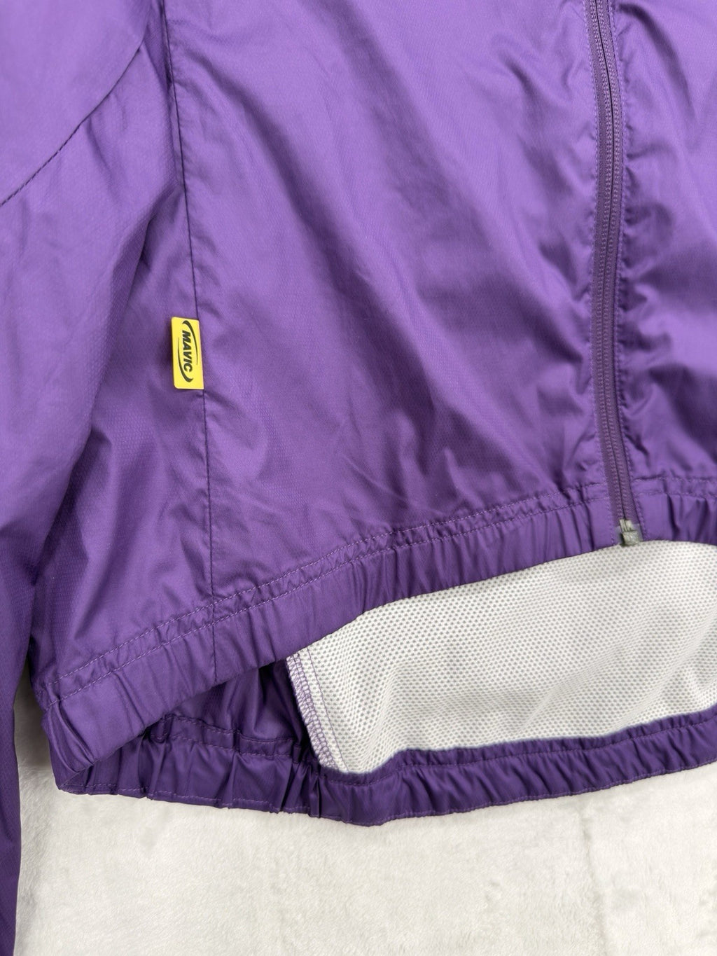 Mavic Jacket XL Womens Cloud Wind SL Shell Cycling Purple Lightweight