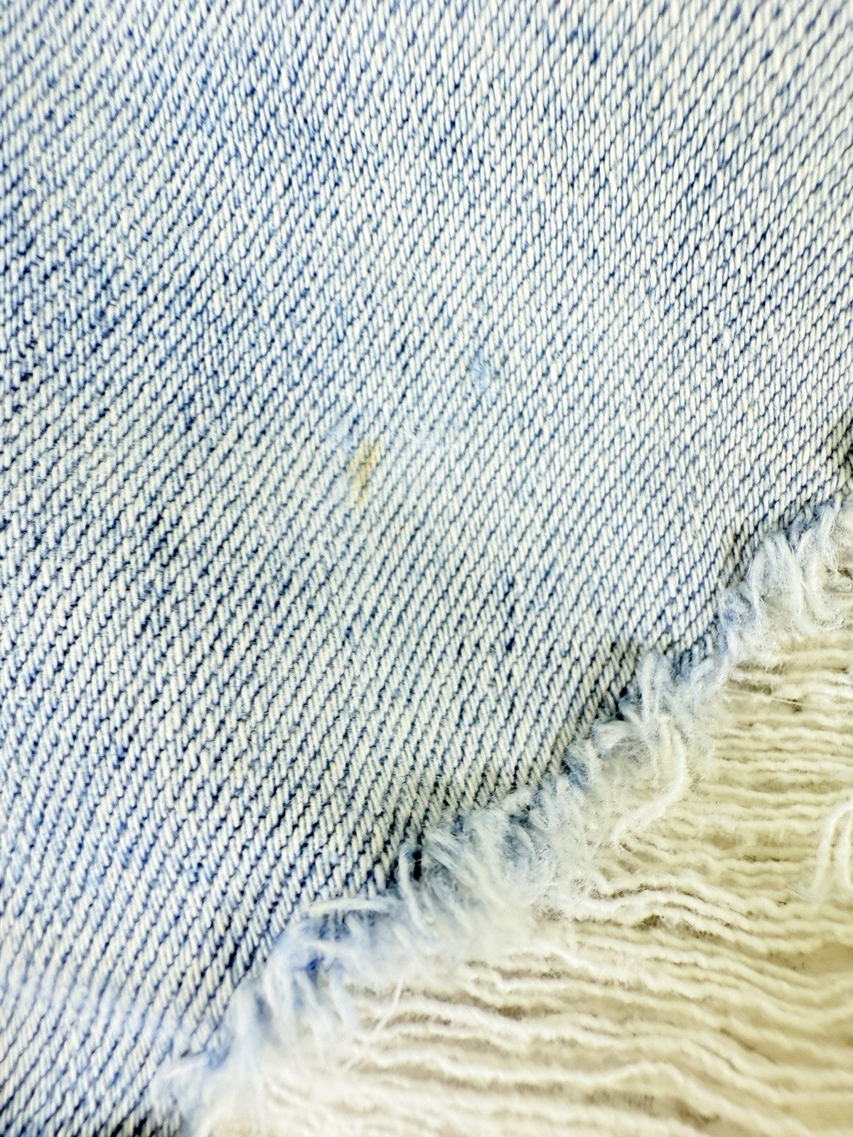 American Eagle High Rise Shortie 6 Shorts Womens Light Blue Denim Short