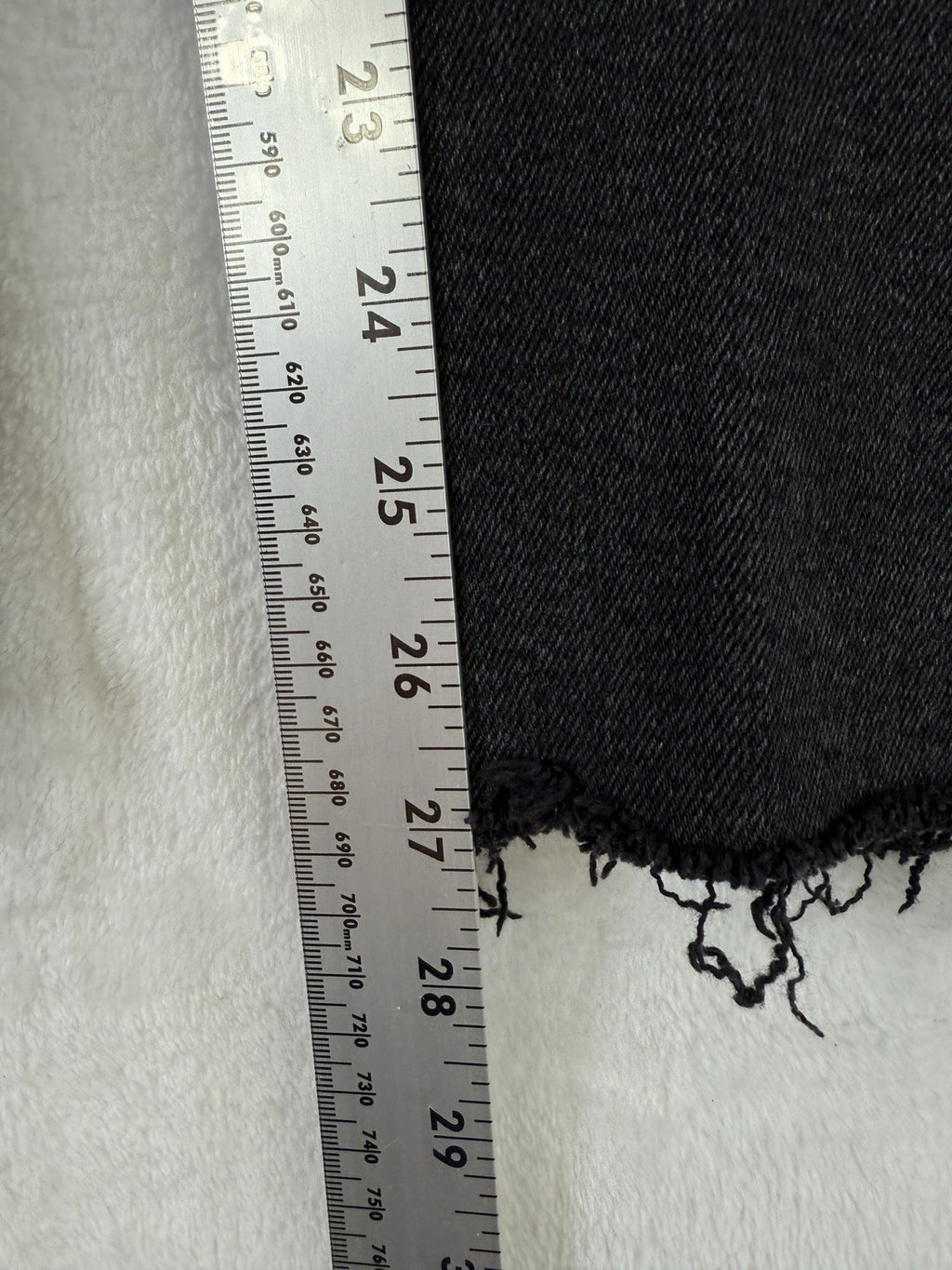 All Saints Jeans 31 Black Roxanne Raw Hem High Rise Skinny AllSaints Women Denim