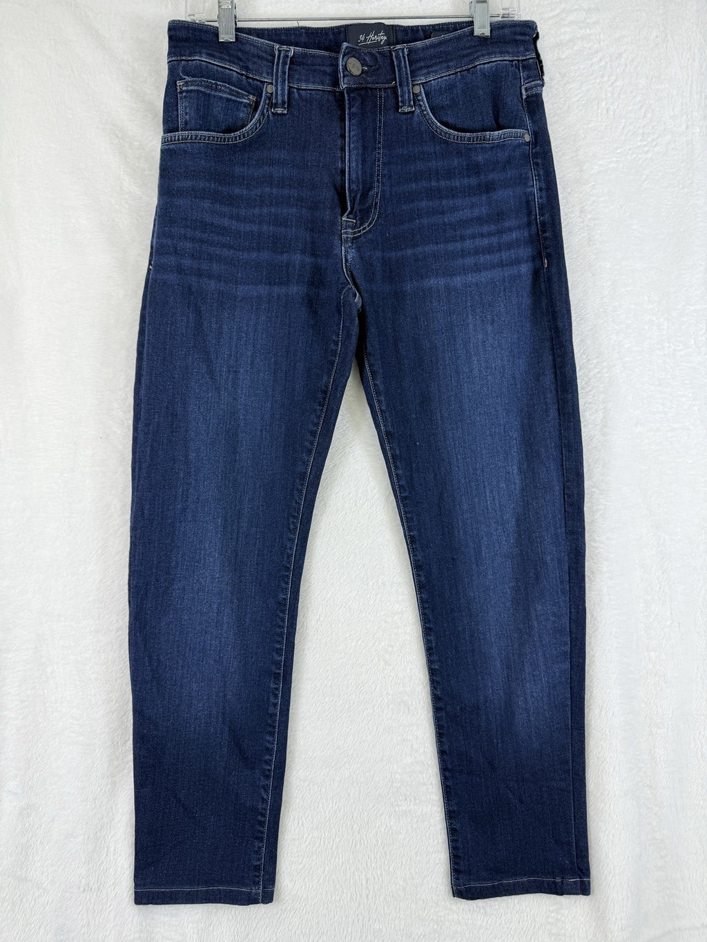 34 Heritage Jeans Courage 32x32 Mens Mid Rise Denim Straight Leg Dark Blue