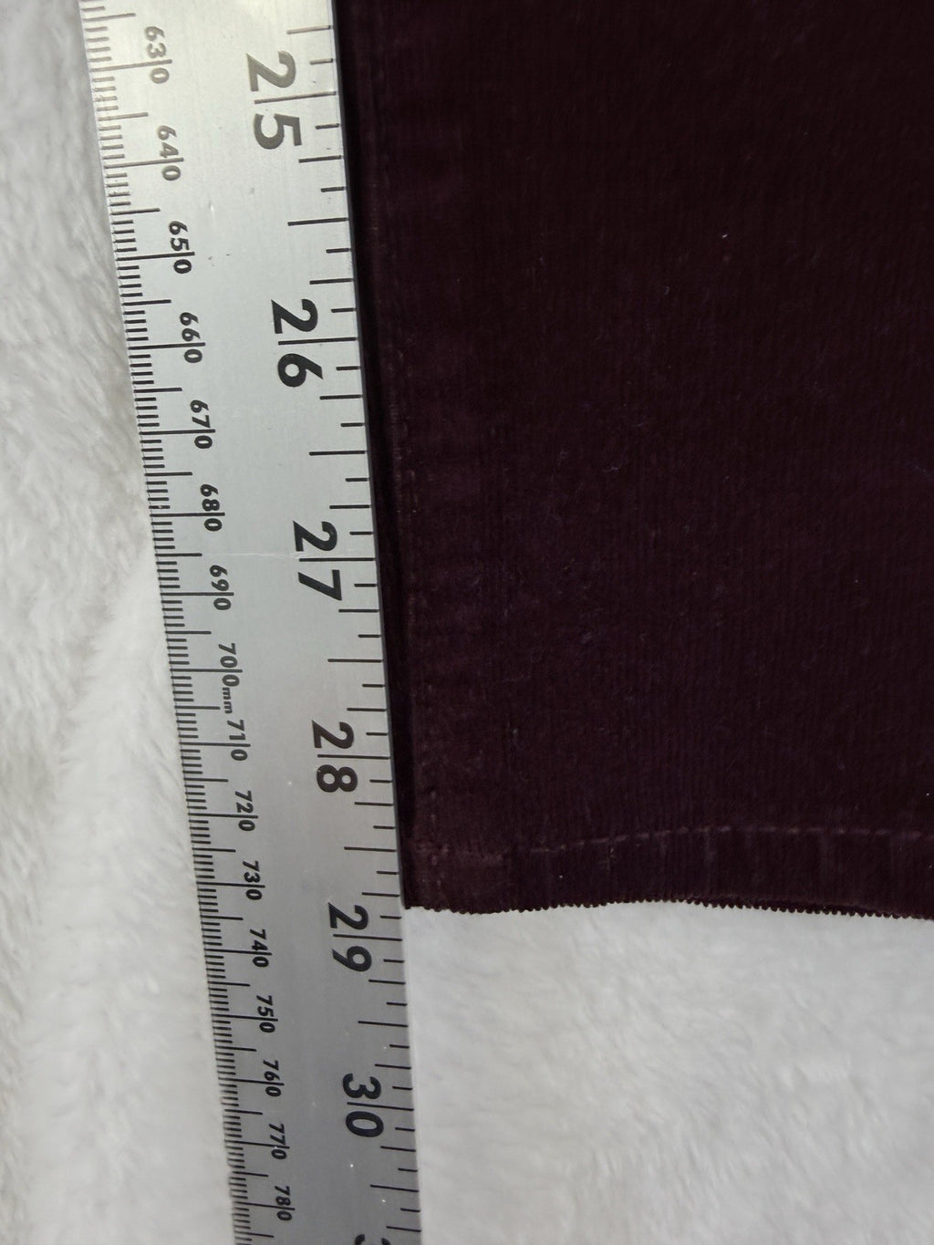 American Eagle Corduroy Pants 00 High Rise Jegging Burgundy Red Womens