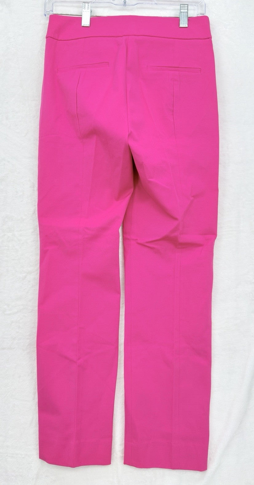 J Crew Remi Pants 2 Hot Pink High Rise Womens Cotton Stretch New NWT