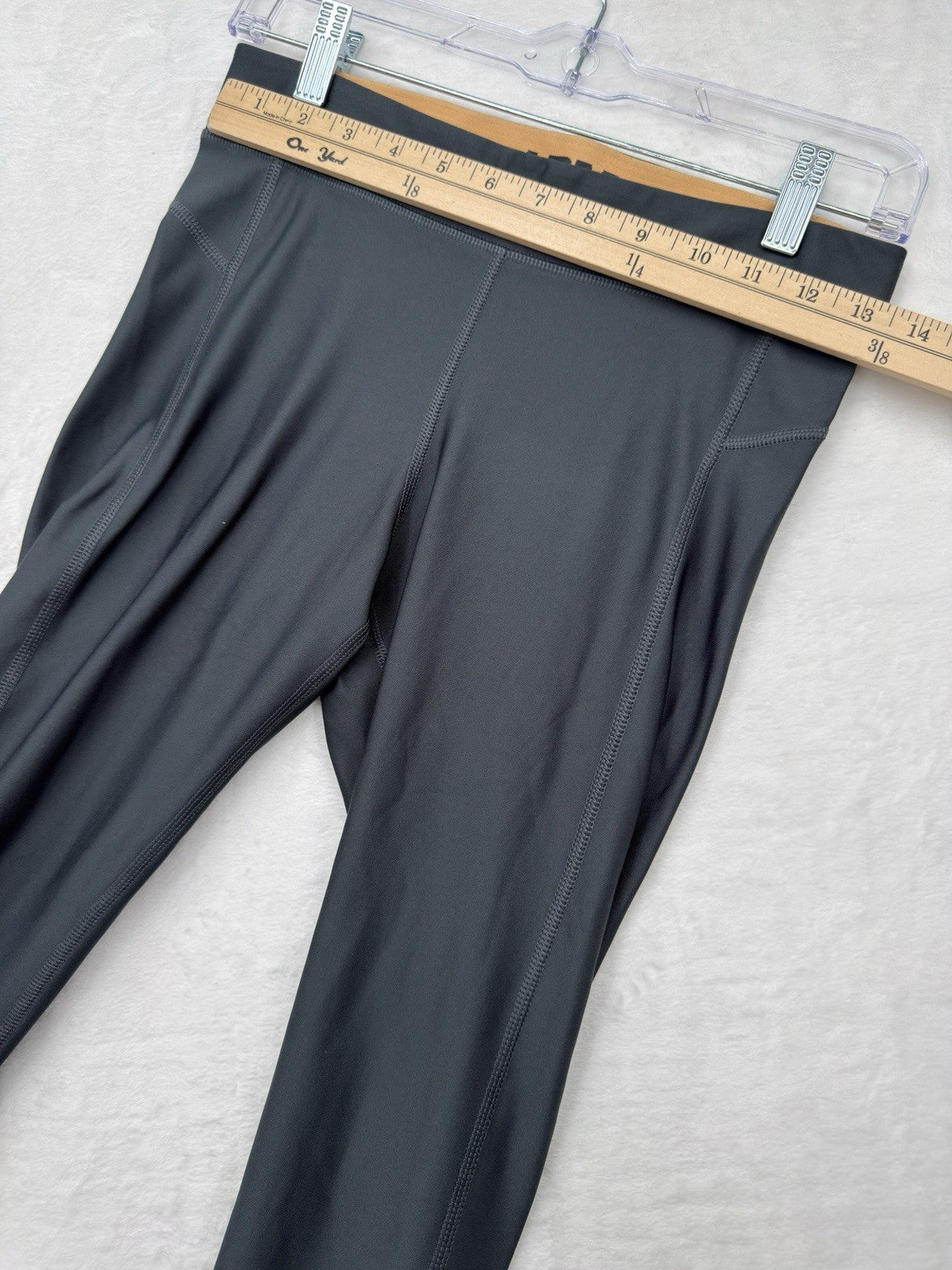 Under Armour Compression Leggings Medium Gray Heat Gear
