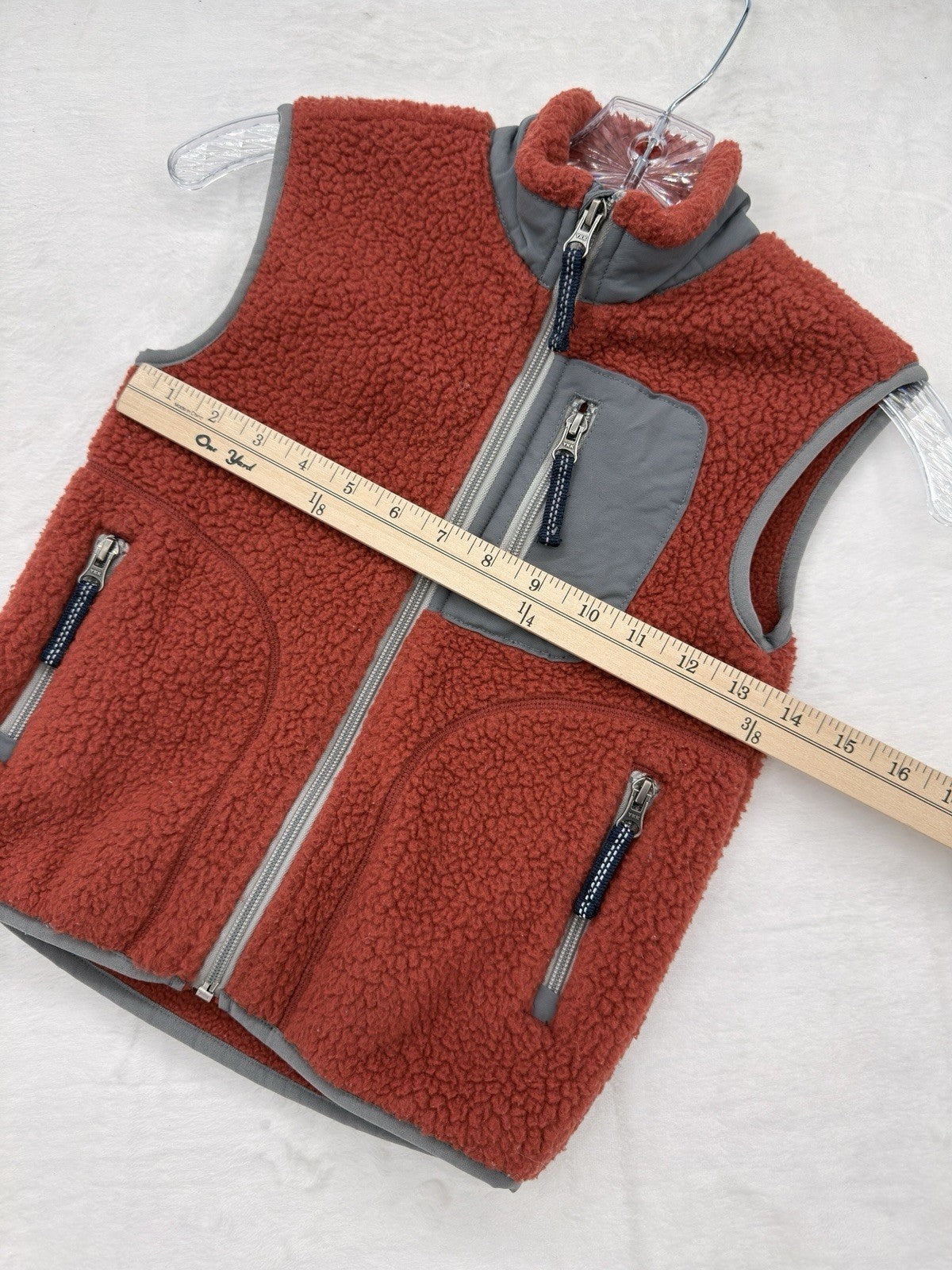 Hanna Andersson Sherpa Vest 100 Boys