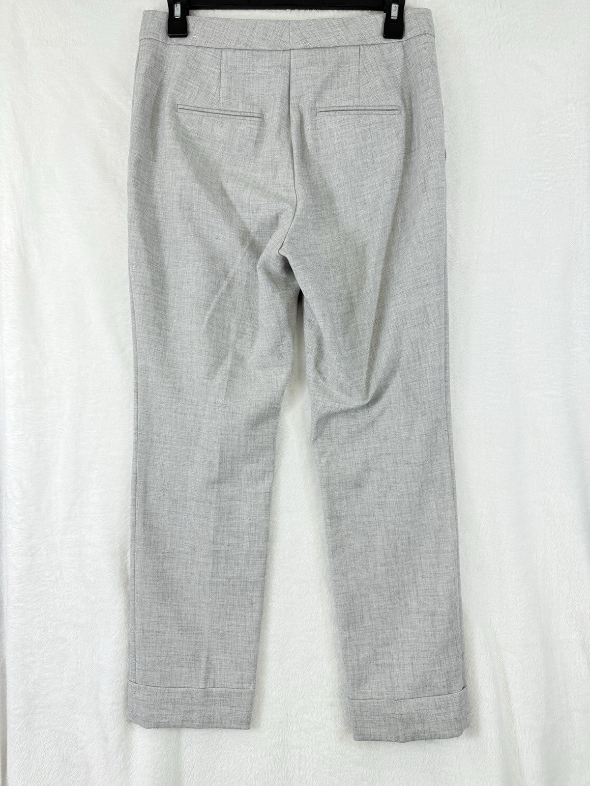 Ann Taylor Pants 2 Women Cuffed Trouser Gray Dress Pants
