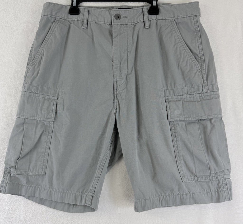 Levis Cargo Shorts 34 Mens Gray 9” Levi Strauss