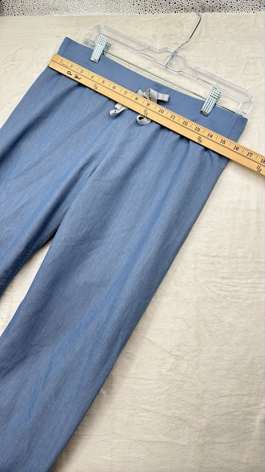 Figs Scrubs Women Small Pants Livingston  Blue Heather Indigo Limited Edition