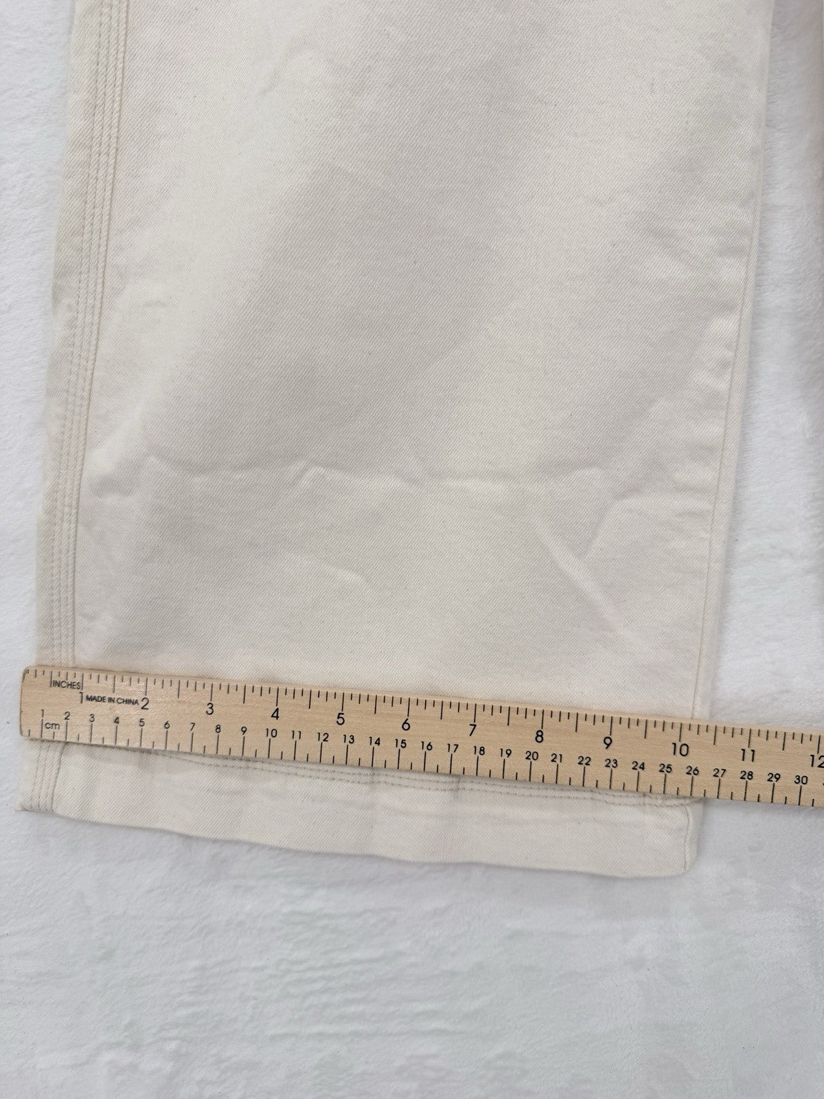 LL Bean Jeans 10 Petite Straight Leg Natural Classic Fit Womens