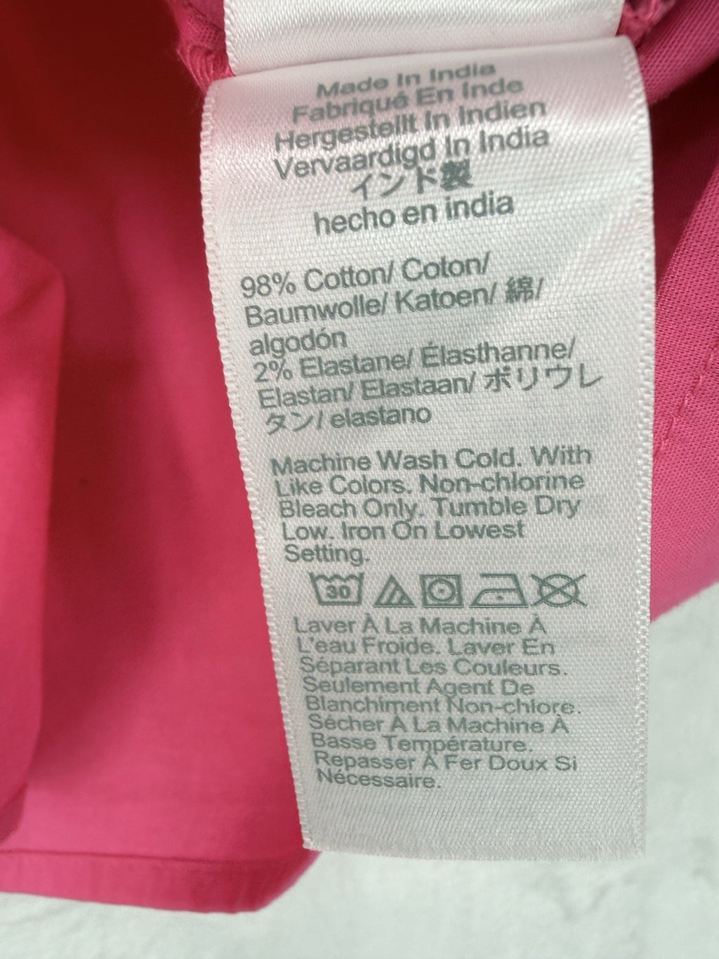 J Crew Sleeveless Top XL Bright Pink Cotton Ruffle Sleeve Womens