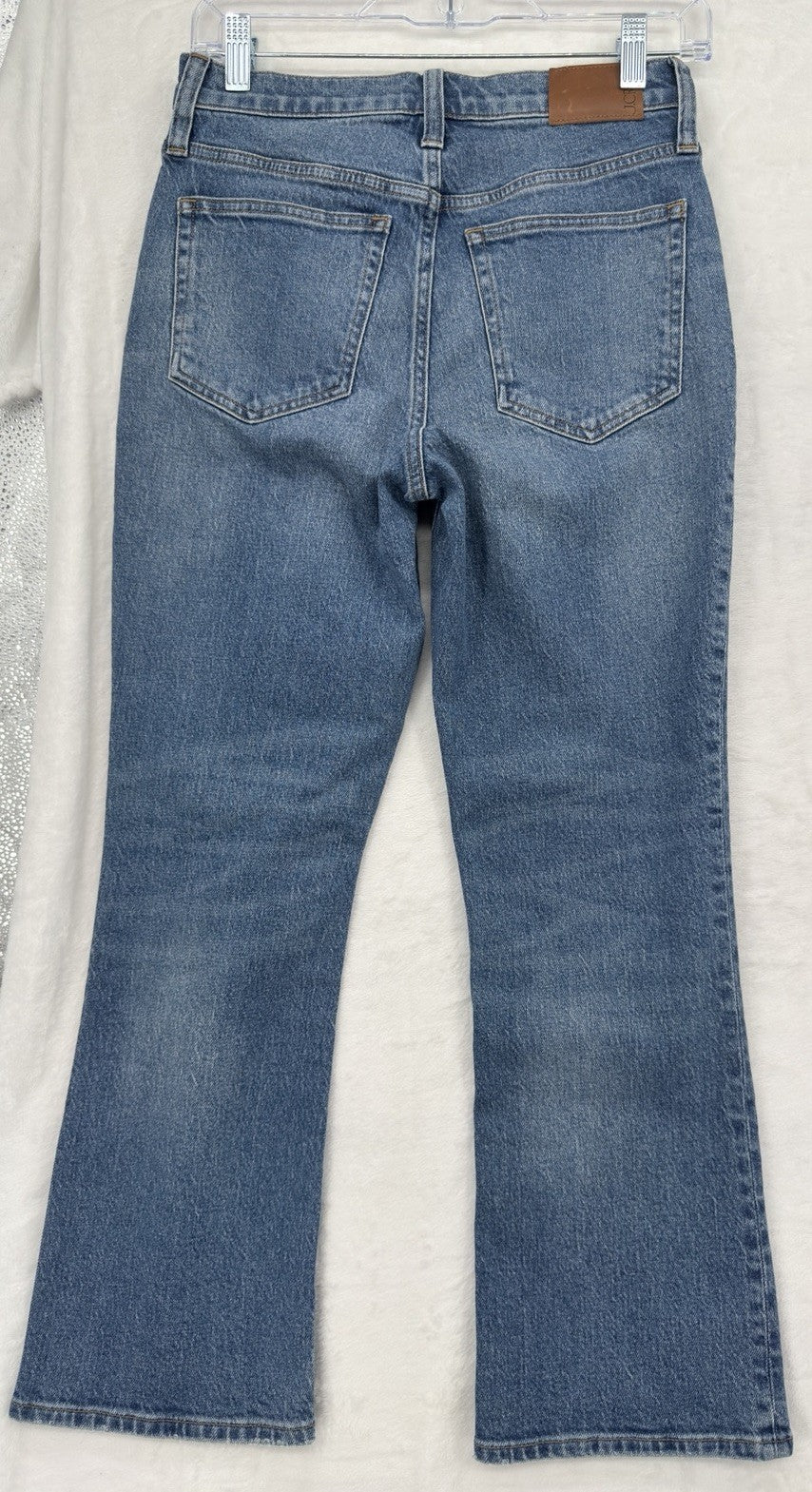 J Crew Demi Boot Crop Jeans 25 Womens Lot 2 Pairs Blue Mid Rise Denim