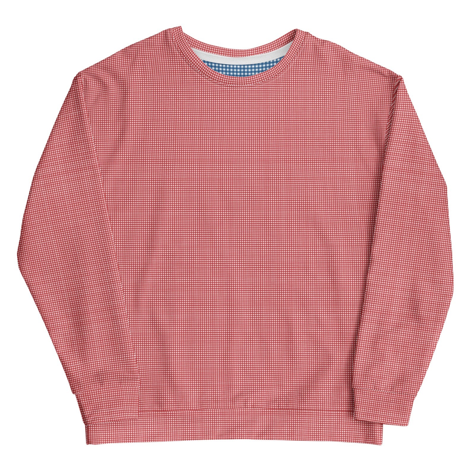Dyberry Red Gingham Sweatshirt 2025