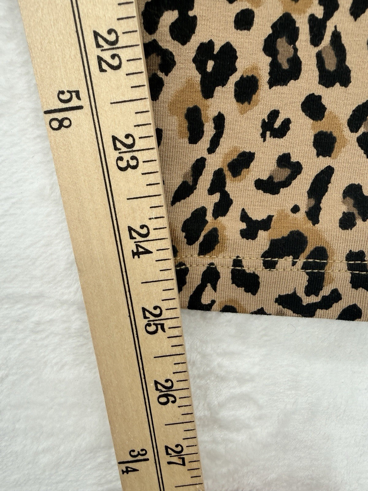 J Crew Small Full Length Everyday Leggings in Leopard Print Knit Womens New NWT